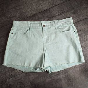 Old Navy Mint Jean Shorts